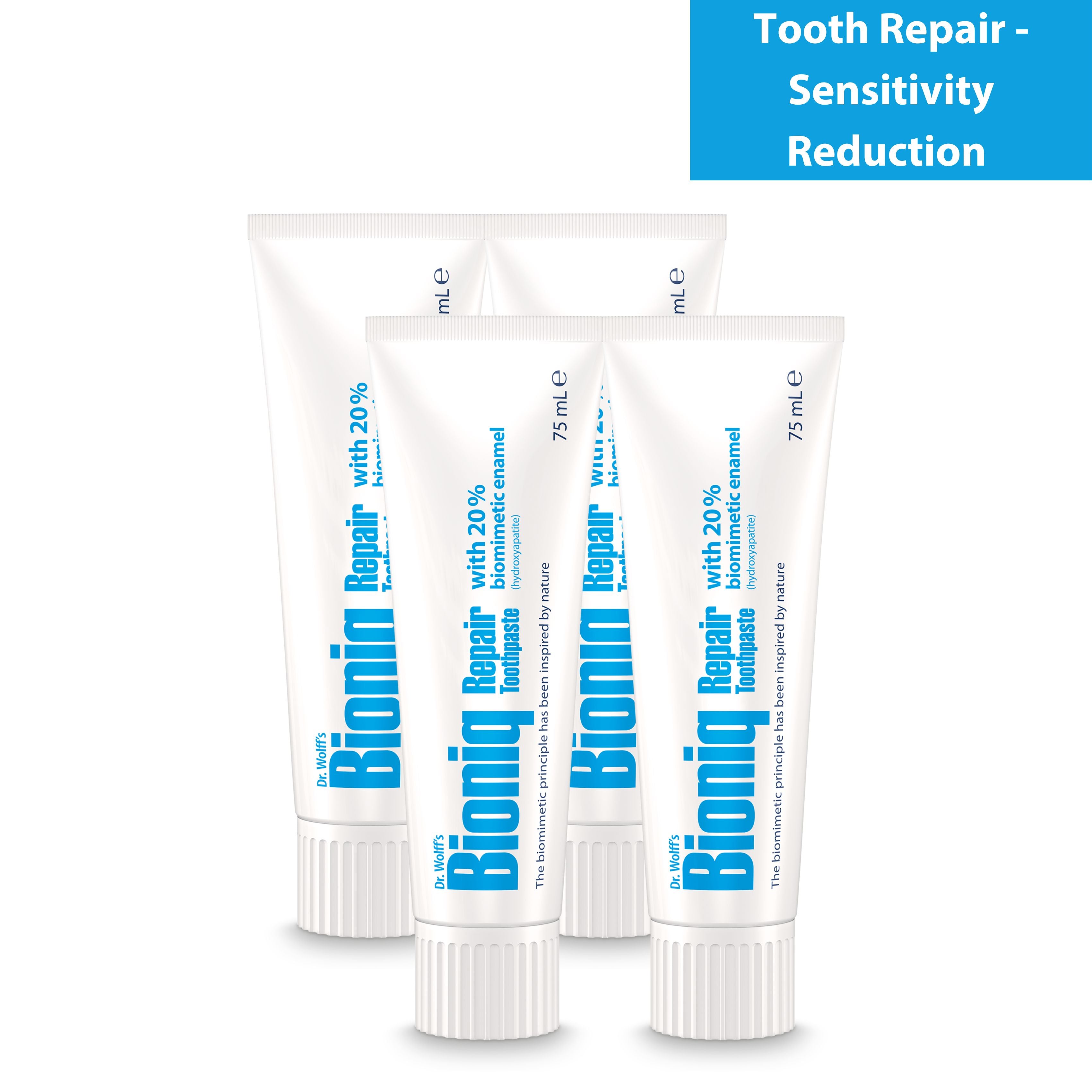 Bioniq® Repair-Toothpaste (4 x 75ml) – Dr. Wolff Official Store