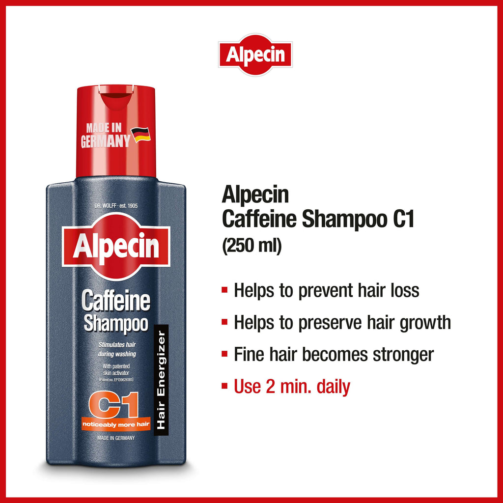 Alpecin Caffeine Shampoo C1 (250ml) - Dr.Wolff SEA