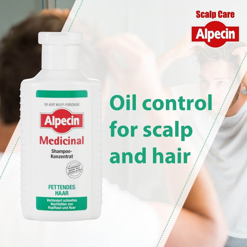 Alpecin Scalp Care Shampoo Oily Scalp (200ml) - Dr.Wolff SEA