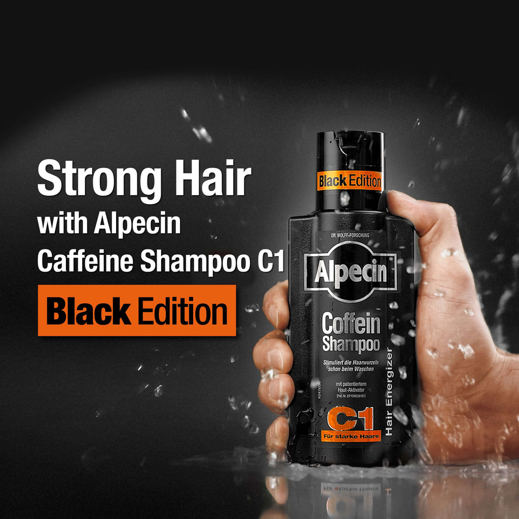 Alpecin Caffeine Shampoo C1 Black Edition (250ml) - Dr.Wolff SEA