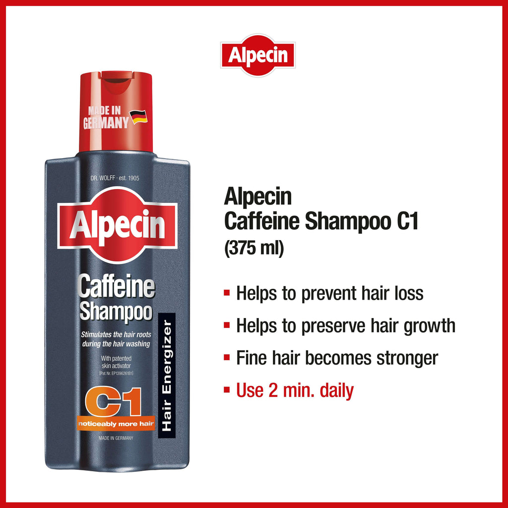 Alpecin Caffeine Shampoo C1 (375ml) - Dr.Wolff SEA