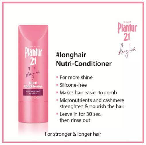 Plantur 21 #longhair Nutri-Caffeine Shampoo and Conditioner Set [Free Detangler] - Dr.Wolff SEA