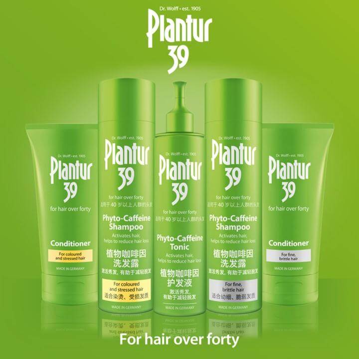 Plantur 39 Phyto-Caffeine Shampoo: Fine Hair (250ml) - Dr.Wolff SEA