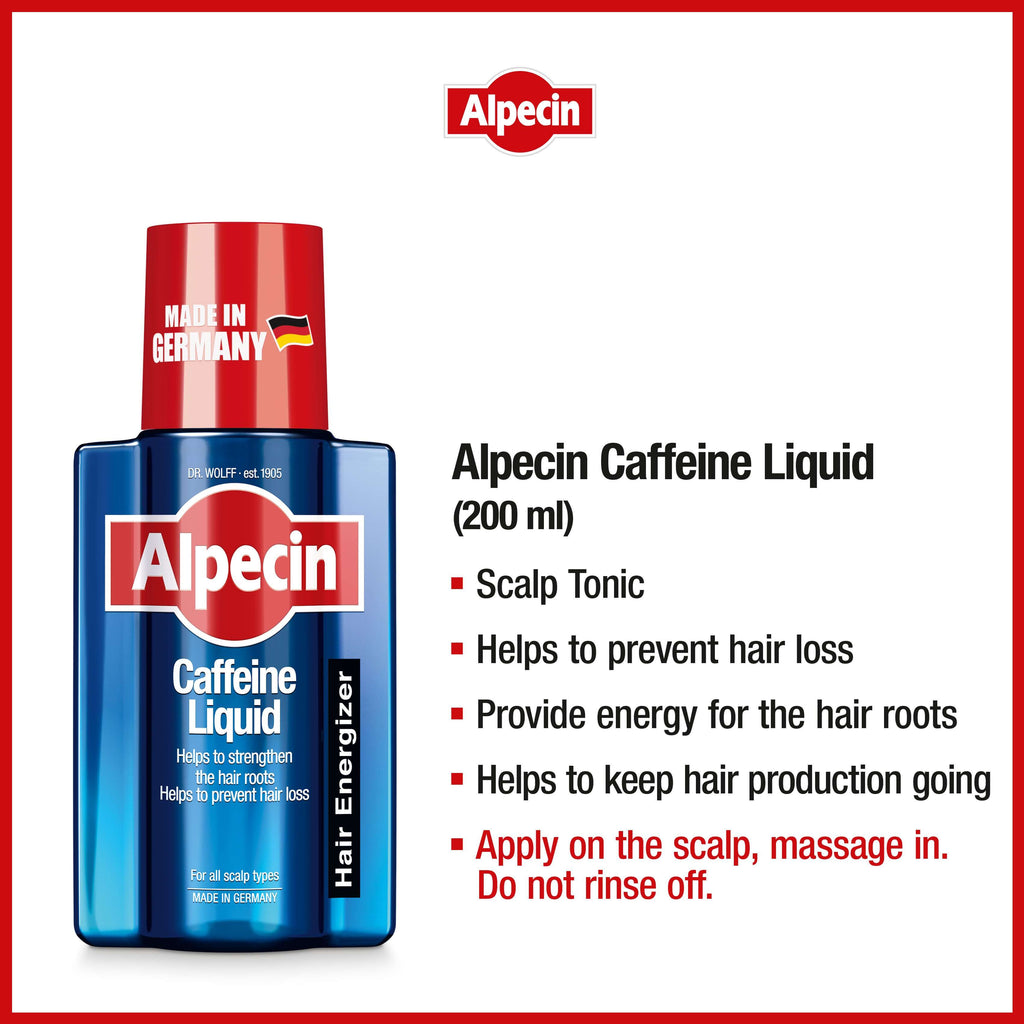 Alpecin Caffeine Liquid (200ml) - Dr.Wolff SEA